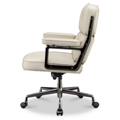 Genuine Leather Task Chair 